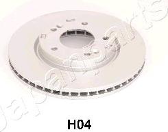 Japanparts DI-H04 - Bremžu diski ps1.lv