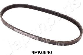 Japanparts DV-4PK0640 - Ķīļrievu siksna ps1.lv