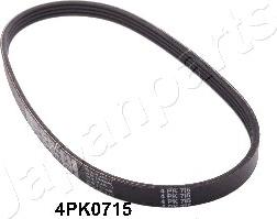 Japanparts DV-4PK0715 - Ķīļrievu siksna ps1.lv