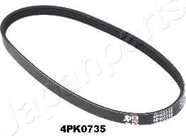 Japanparts DV-4PK0735 - Ķīļrievu siksna ps1.lv