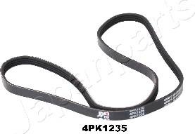 Japanparts DV-4PK1235 - Ķīļrievu siksna ps1.lv