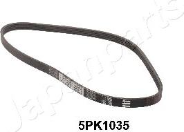 Japanparts DV-5PK1035 - Ķīļrievu siksna ps1.lv