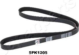 Japanparts DV-5PK1205 - Ķīļrievu siksna ps1.lv