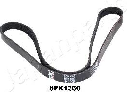 Japanparts DV-6PK1360 - Ķīļrievu siksna ps1.lv