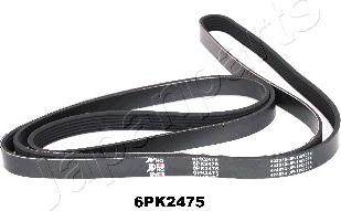 Japanparts DV-6PK2475 - Ķīļrievu siksna ps1.lv