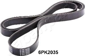 Japanparts DV-6PK2035 - Ķīļrievu siksna ps1.lv