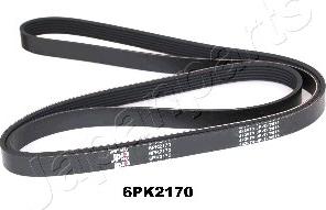 Japanparts DV-6PK2170 - Ķīļrievu siksna ps1.lv