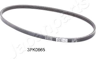 Japanparts DV-3PK0665 - Ķīļrievu siksna ps1.lv