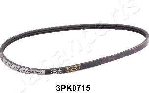 Japanparts DV-3PK0715 - Ķīļrievu siksna ps1.lv