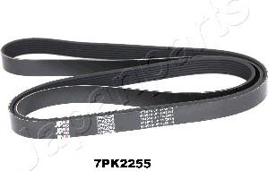 Japanparts DV-7PK2255 - Ķīļrievu siksna ps1.lv