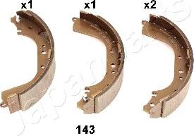 Japanparts GF-143AF - Bremžu loku komplekts ps1.lv