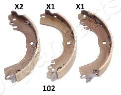 Japanparts GF-102AF - Bremžu loku komplekts ps1.lv