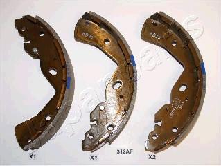 Japanparts GF-312AF - Bremžu loku komplekts ps1.lv