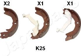 Japanparts GF-K25AF - Bremžu loku kompl., Stāvbremze ps1.lv