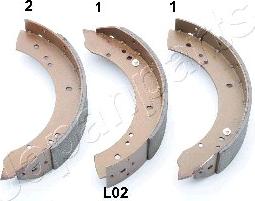 Japanparts GF-L02AF - Bremžu loku komplekts ps1.lv