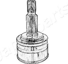 Japanparts GI-718 - Šarnīru komplekts, Piedziņas vārpsta ps1.lv
