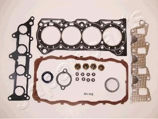 Japanparts KG-812 - Blīvju komplekts, Motora bloka galva ps1.lv