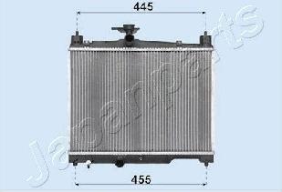 Japanparts RDA153041 - Radiators, Motora dzesēšanas sistēma ps1.lv