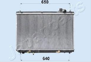 Japanparts RDA153084 - Radiators, Motora dzesēšanas sistēma ps1.lv