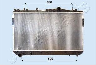 Japanparts RDA313022 - Radiators, Motora dzesēšanas sistēma ps1.lv