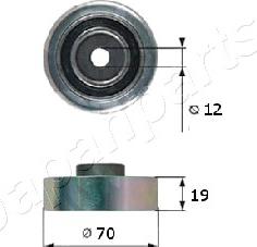 Japanparts RP-815 - Parazīt / Vadrullītis, Ķīļrievu siksna ps1.lv