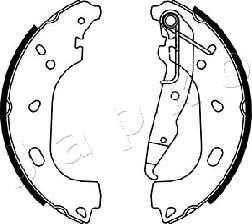 Japko 550402 - Bremžu loku komplekts ps1.lv