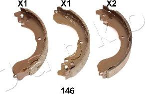 Japko 55146 - Bremžu loku komplekts ps1.lv