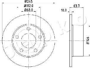 Japko 610912 - Bremžu diski ps1.lv