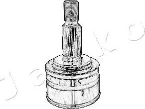 Japko 62718 - Šarnīru komplekts, Piedziņas vārpsta ps1.lv