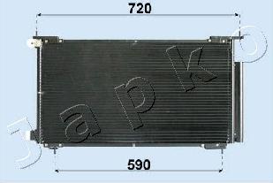 Japko CND193013 - Kondensators, Gaisa kond. sistēma ps1.lv