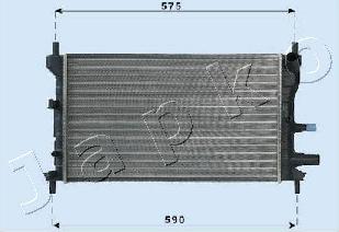 Japko RDA053060 - Radiators, Motora dzesēšanas sistēma ps1.lv