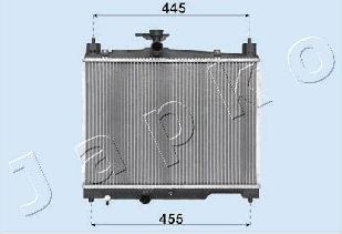 Japko RDA153041 - Radiators, Motora dzesēšanas sistēma ps1.lv