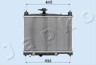 Japko RDA153014 - Radiators, Motora dzesēšanas sistēma ps1.lv