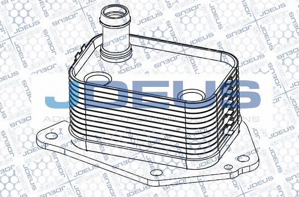 Jdeus 465M10 - Eļļas radiators, Motoreļļa ps1.lv