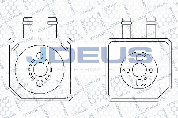 Jdeus 401M20A - Eļļas radiators, Motoreļļa ps1.lv