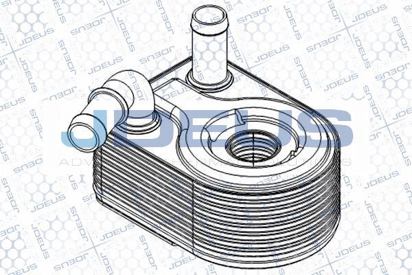 Jdeus 412M07 - Eļļas radiators, Motoreļļa ps1.lv