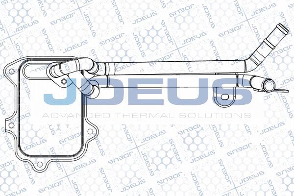 Jdeus 425M29A - Eļļas radiators, Motoreļļa ps1.lv