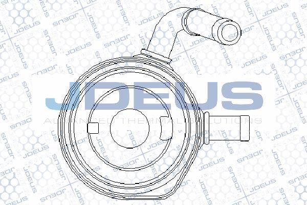 Jdeus 423M41 - Eļļas radiators, Motoreļļa ps1.lv