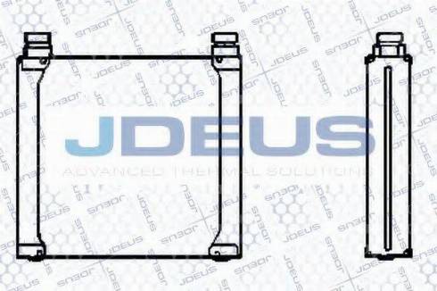 Jdeus 423V35 - Eļļas radiators, Motoreļļa ps1.lv