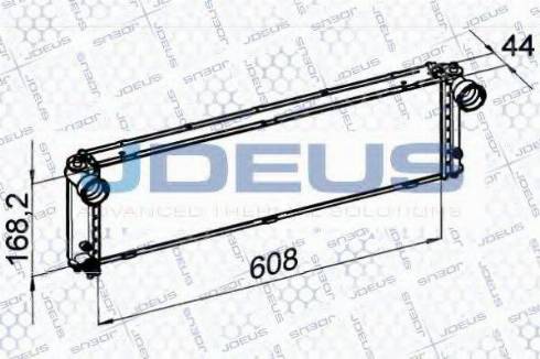 Jdeus 043M12 - Radiators, Motora dzesēšanas sistēma ps1.lv