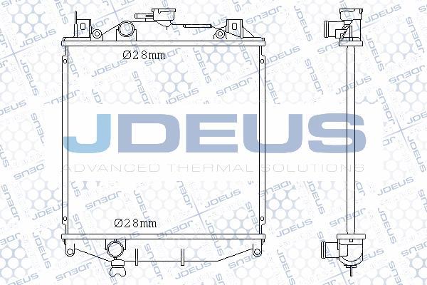 Jdeus 042M05 - Radiators, Motora dzesēšanas sistēma ps1.lv