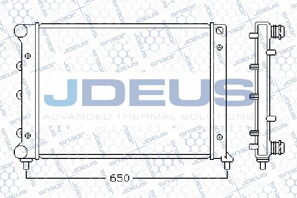 Jdeus 000M12 - Radiators, Motora dzesēšanas sistēma ps1.lv