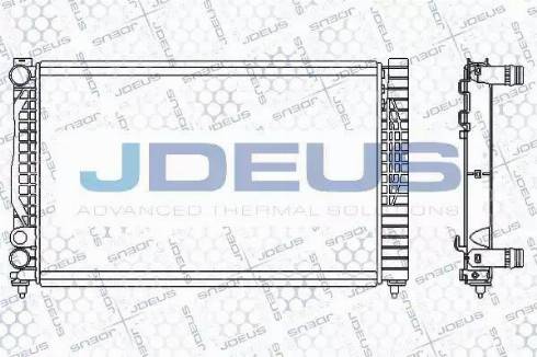 Jdeus 001M07 - Radiators, Motora dzesēšanas sistēma ps1.lv