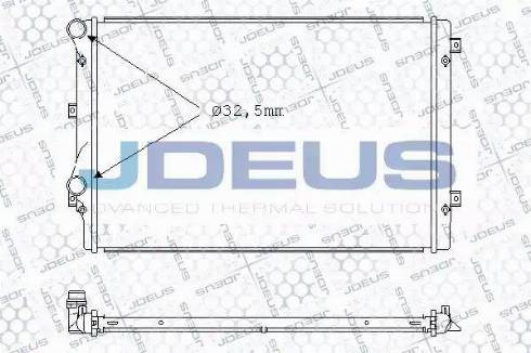 Jdeus 001M24 - Radiators, Motora dzesēšanas sistēma ps1.lv