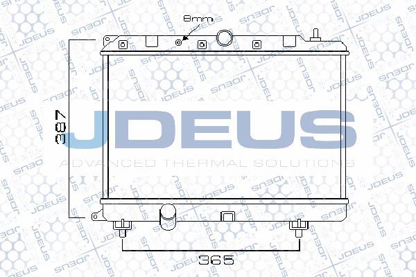 Jdeus 002M02 - Radiators, Motora dzesēšanas sistēma ps1.lv