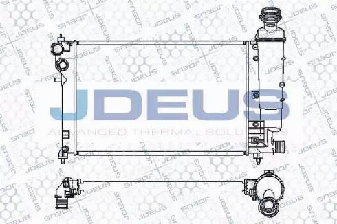 Jdeus 007M49 - Radiators, Motora dzesēšanas sistēma ps1.lv