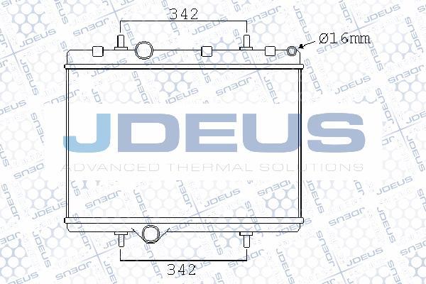 Jdeus 007M58 - Radiators, Motora dzesēšanas sistēma ps1.lv