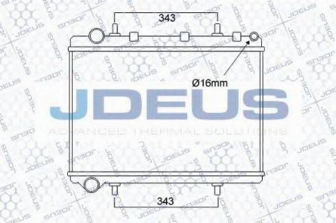 Jdeus 007M57 - Radiators, Motora dzesēšanas sistēma ps1.lv