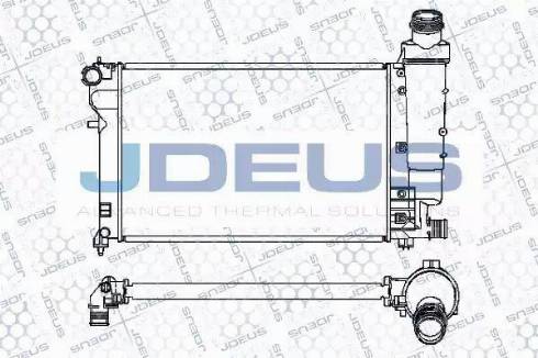 Jdeus 007M08 - Radiators, Motora dzesēšanas sistēma ps1.lv