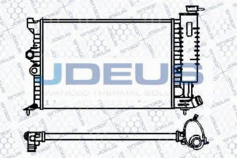 Jdeus 007V18 - Radiators, Motora dzesēšanas sistēma ps1.lv